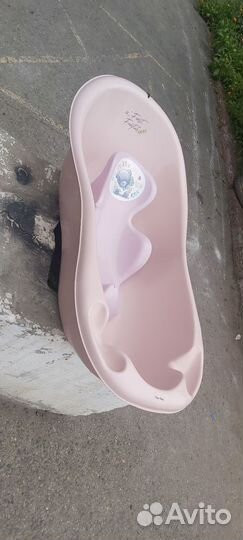 Ванночка для купания с горкой