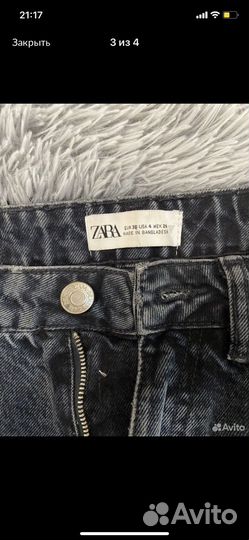 Джинсы zara