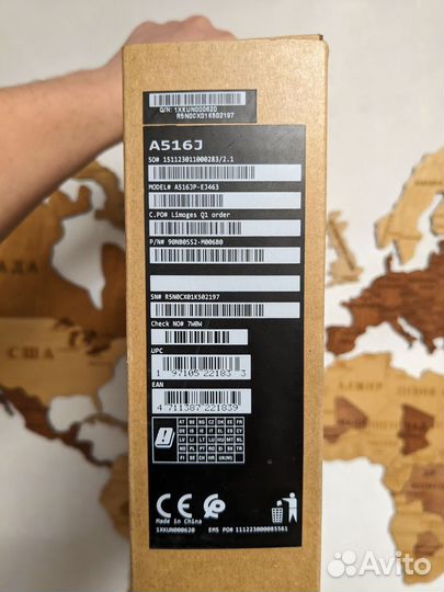 Ноутбук Asus 15.6 i7 16/512 no OS