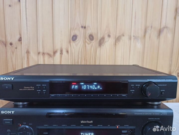 Fm stereo tuner sony st se 520