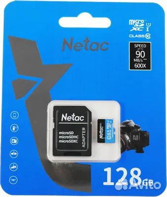 Карты памяти Netac NT02P500STN-128G-R