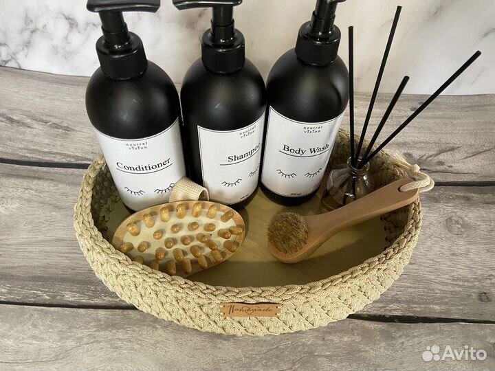 Декоративный поднос, корзина ручной работы