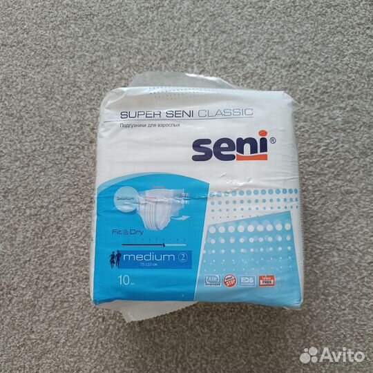 Памперсы для взрослых seni 2