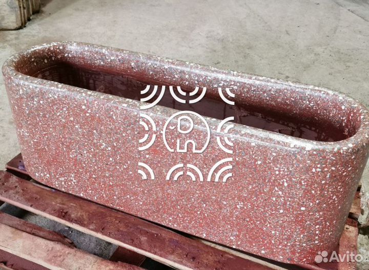 Кашпо бетонный «Сицилия» от производителя