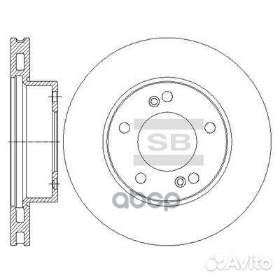 SD3041 диск тормозной передний SsangYong Rexto