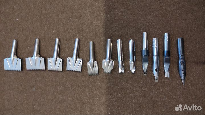 СССР Перья плакатные, писчие, тушь, худ. кисти