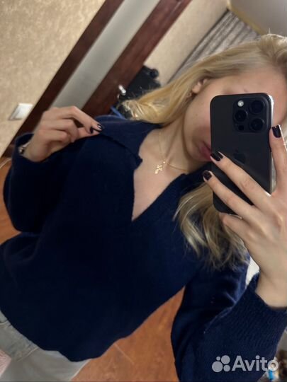 Свитер-поло