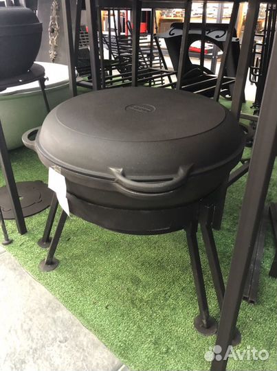 Тренога под казан 6-8 л. 320 мм. съемные ножки