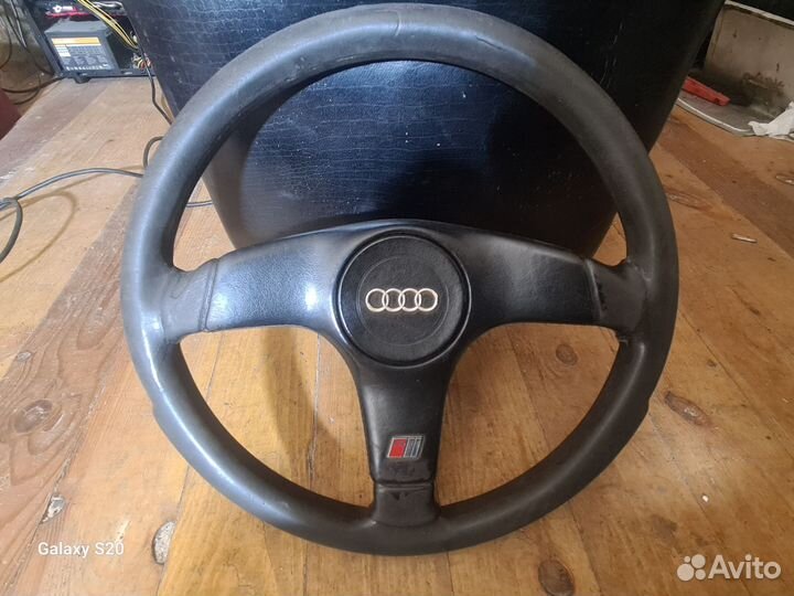 Руль Audi 80/100 тонкий вал Nardi S4