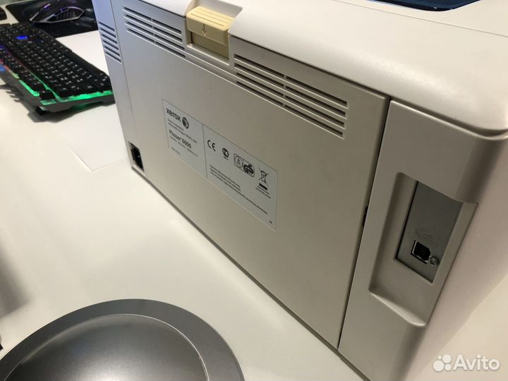 Цветной лазерный принтер Xerox Phaser 6000