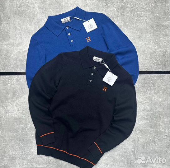 Поло с длинным рукавом Hermes