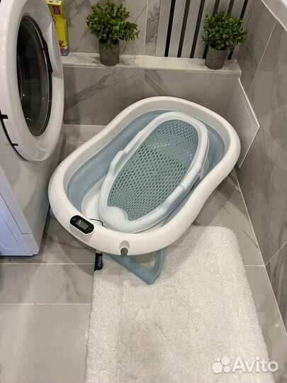 Детская ванночка для купания складная