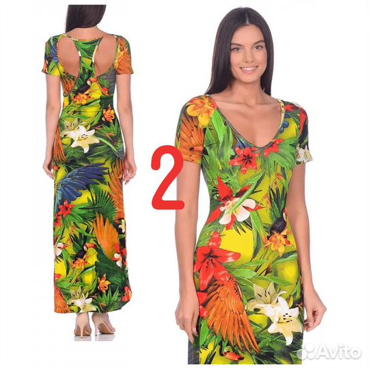 Платье новое трикотажное женское летнее 50-54