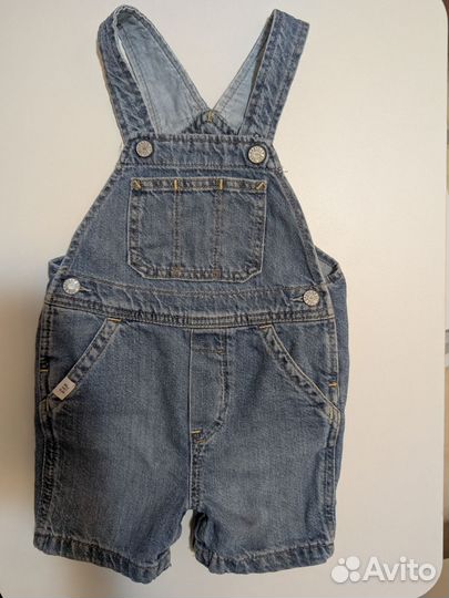 Комбинезон джинсовый детский 86