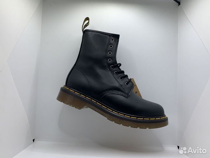 Зимние ботинки dr martens 1460 с мехом