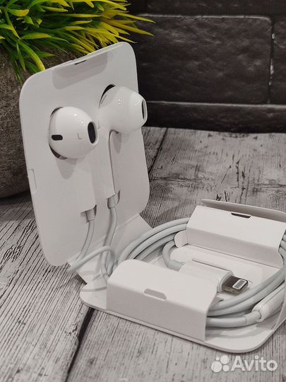 Наушники apple earpods lightning