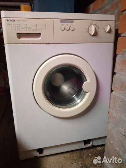 Bosch wmv 1600