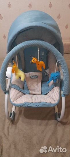 Шезлонг детский