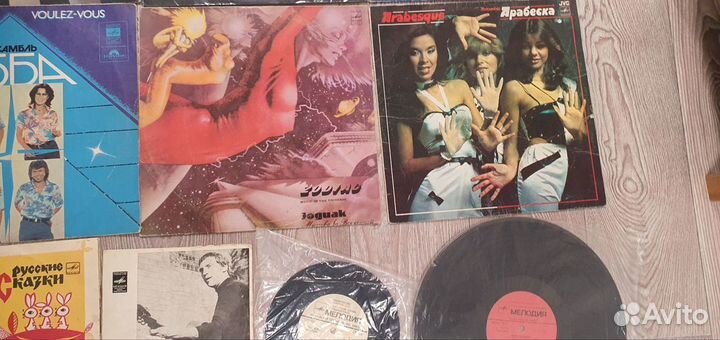 Виниловые пластинки СССР