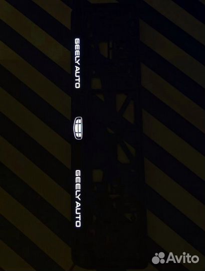 Рамка номерного знака led подсветка