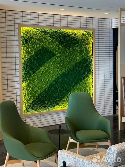 Озеленение мхом