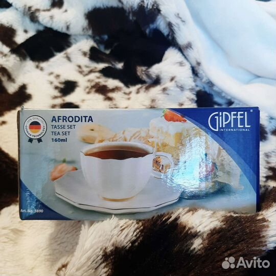 Чайная пара фарфор Gipfel International