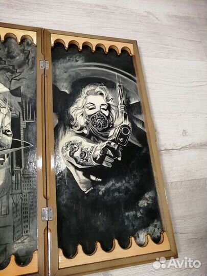 Нарды ручной работы