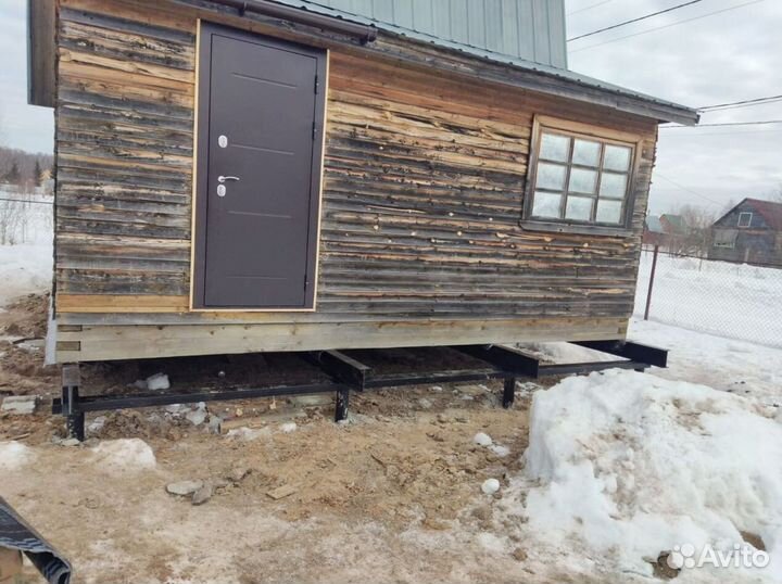 Винтовые сваи с монтажом