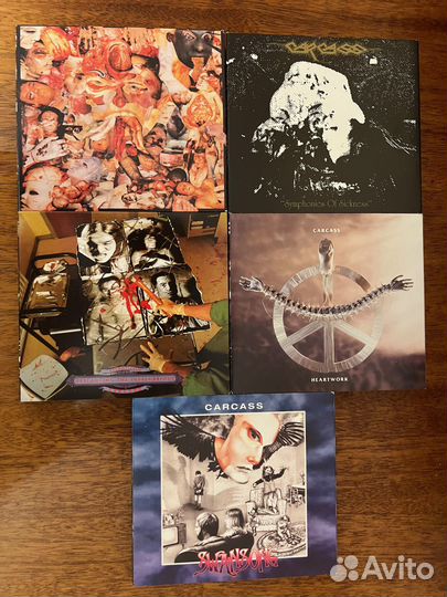Лимитированный CD бокс Carcass