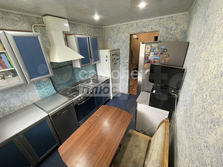 3-к. квартира, 62 м², 1/2 эт.