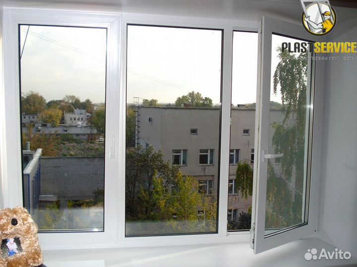 Пластиковые окна Veka, остекление балконов лоджий