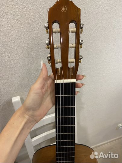 Гитара yamaha c40 натуральный цвет