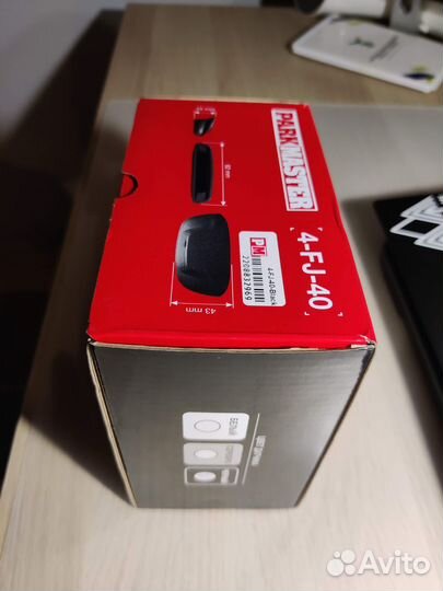 Парктроник Parkmaster (4-FJ-40-black) задний