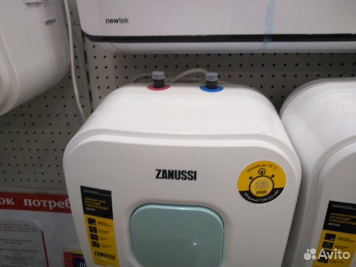 Водонагреватель 15л zanussi