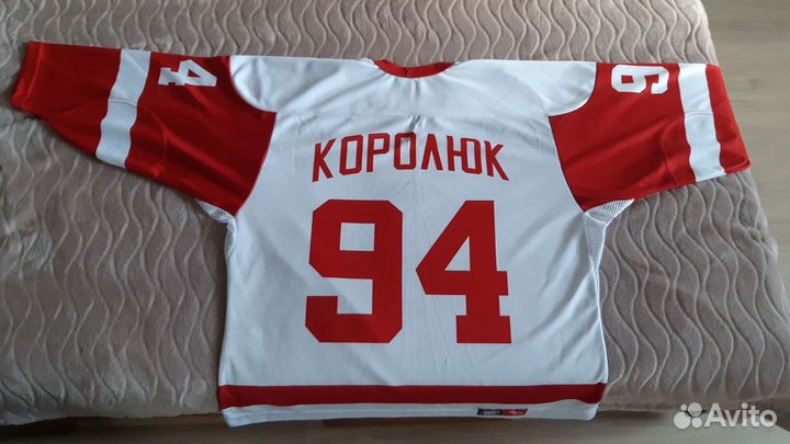 Хоккейная майка витязи Королюк