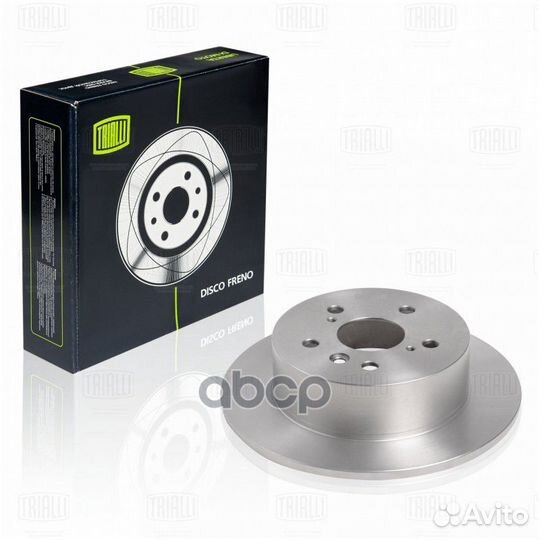 Диск тормозной зад DF190321 Trialli