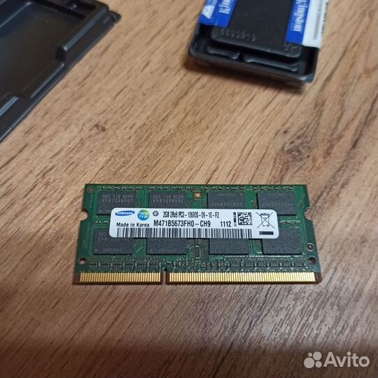 Оперативная память ddr3 sodimm для ноутбука