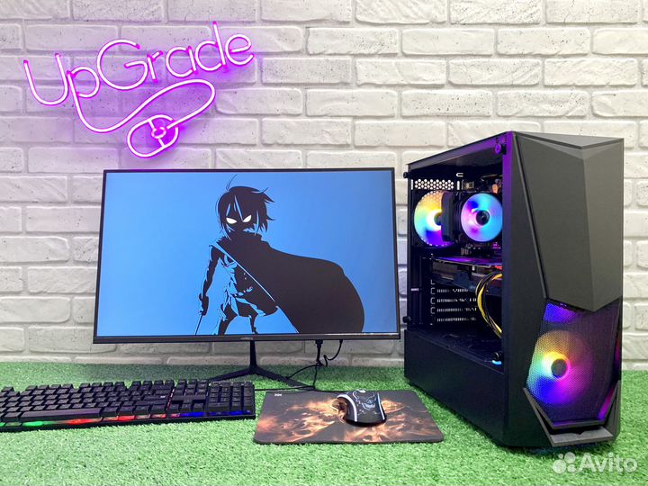 Супер пк Ryzen 5, GTX 1070Ti, DDR4 16GB, SSD