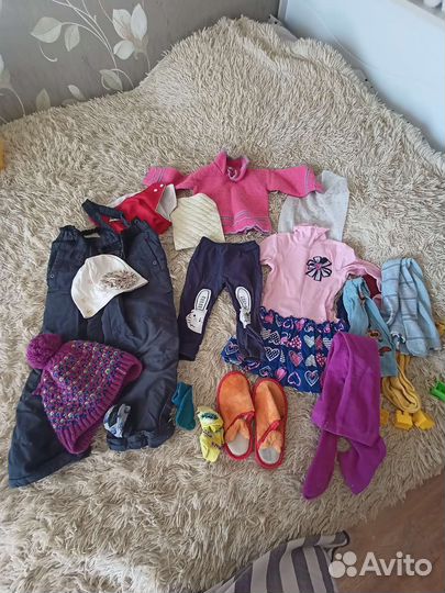 Детская одежда для девочек пакетом