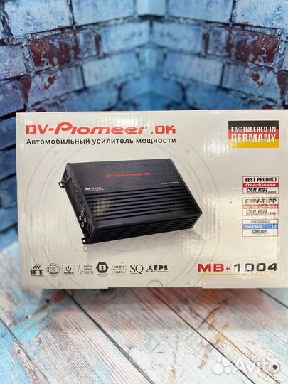 Усилитель pioneer 4 канала 1800w арт 441