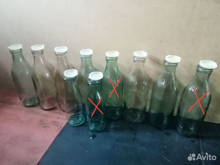 Старые флаконы и бутылки