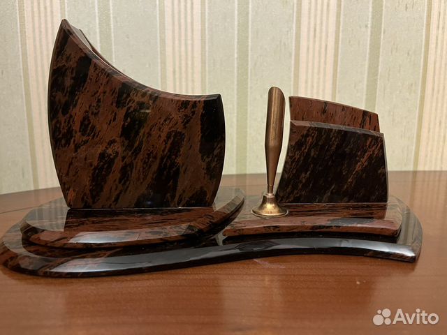 Настольный письменный набор из камня купить в Москве | Хобби и отдых ...