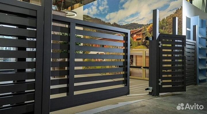 Откатные ворота