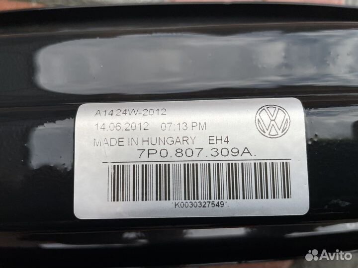 Усилитель бампера задний на Porsche Cayenne