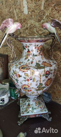 Фарфоровая ваза антиквариат