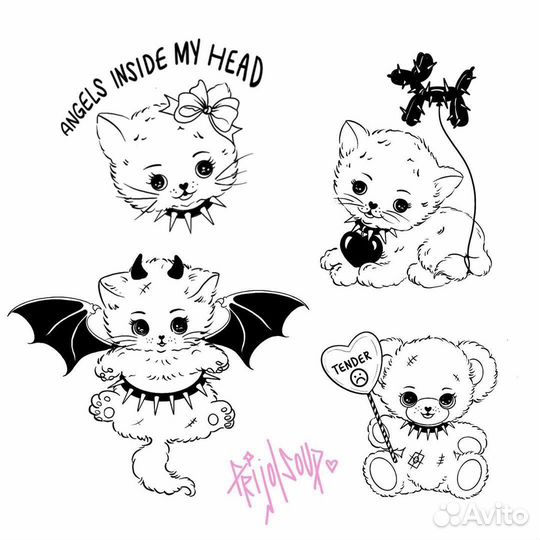 Ищу модель на тату трайбл готика