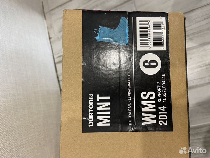 Сноубордические ботинки burton 6(36)