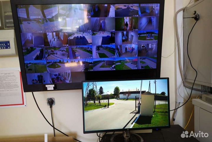 Монтаж систем видеонаблюдения