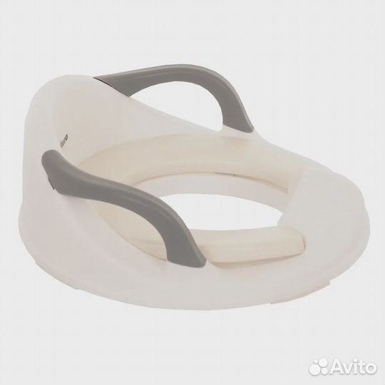 Pituso Накладка на унитаз мягкая со спинкой Grey/С