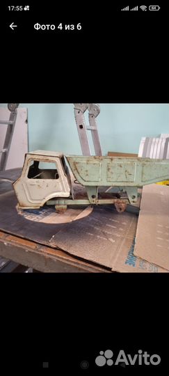 Машинка металлическая Газ 53 СССР